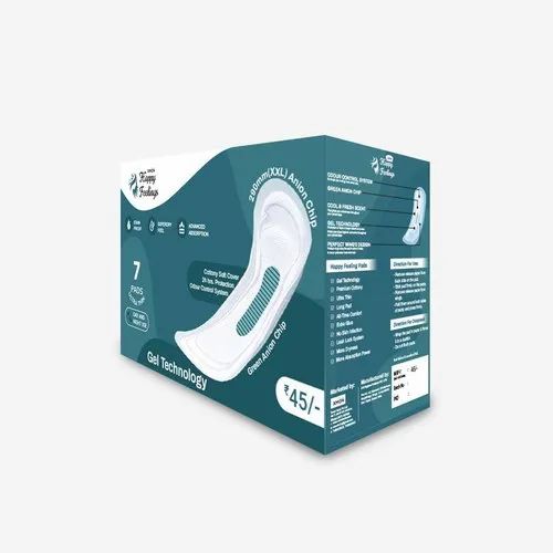 Happy Feeling - Sanitary Pads- Anion Chip- XXL