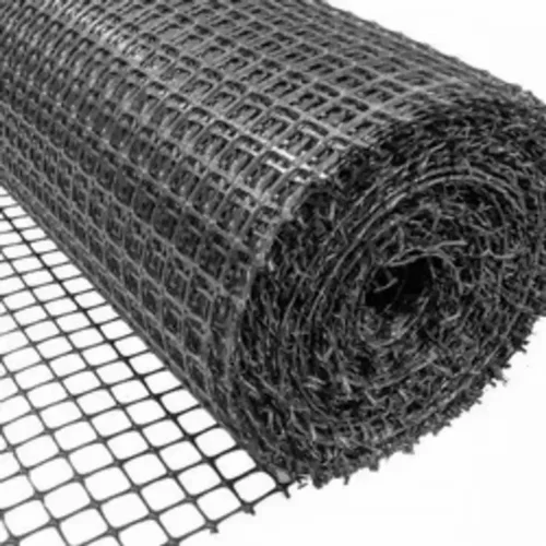 Polyester Biaxial Geogrid 40 kN, Thickness: 2-5 Mm