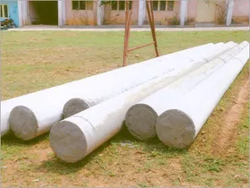 Standard Spun Poles, Shape: Circular