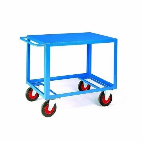 Mild Steel Heavy Duty Table Trolley, Capacity: 25-75 kg