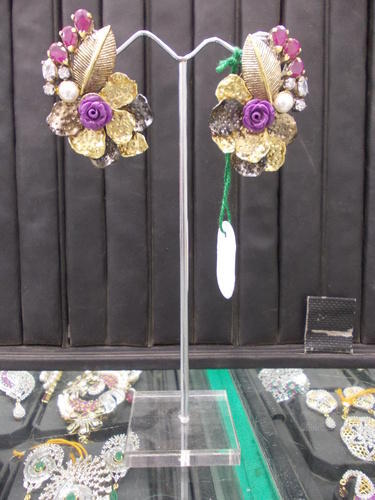Designer Flower Earring