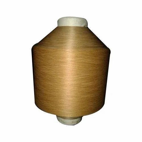 Brown Polyester Textile Kota Dyed Yarn, Packaging Type: Roll