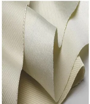 White,Golden Satin Silica Cloth