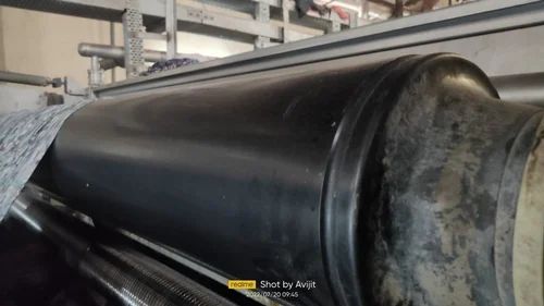 Hyplone Black Textile Mill Rubber Roller, Upto 5000 MM