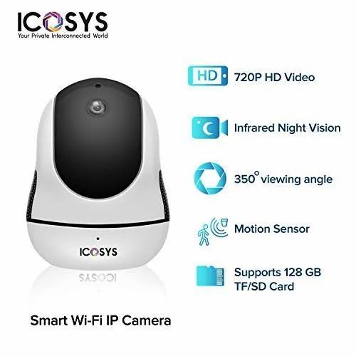 Icosys Dome Camera Smart IP Camera - Security Camera - CCTV for Domestic & Commercial