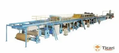 Three, Five , Seven Layer Corrugation Cardboard Production Line