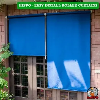 HDPE Window Roller Blinds, Size: 5,7 & 9 Ft