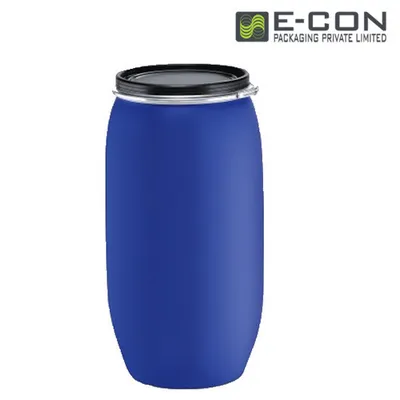 Plastic Open Head Drums, Capacity: 200-250 litres