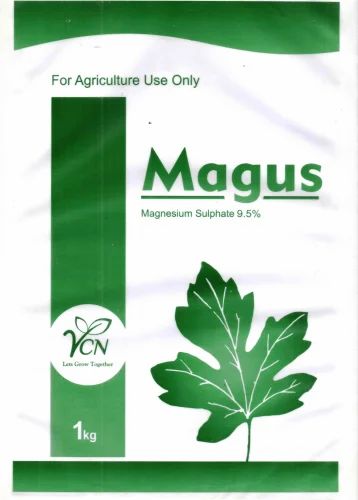 Agriculture Crystals Magus (Magnesium Sulphate-9.6%), Packaging Type: Pouch And Bags, for agriculture Fertilizer
