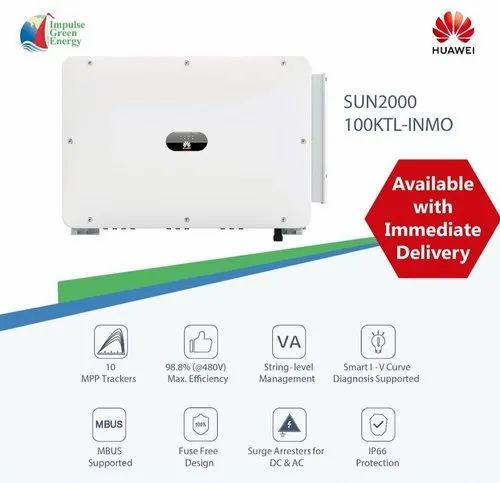 SUN2000 100KTL-INMO 100 KW Huawei String Inverter