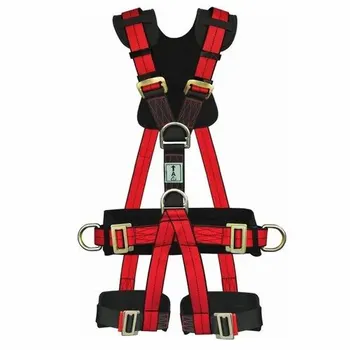 Polyester Green Gravitech Full Body Harness GI-FBH 56, For Fall Protection