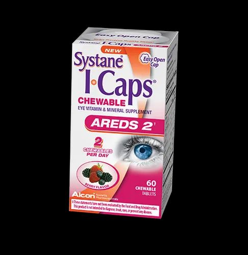 Allopathic Alcon Systane Icaps Eye Vitamin Mineral Supplement Tablets, Packaging Type: Bottle