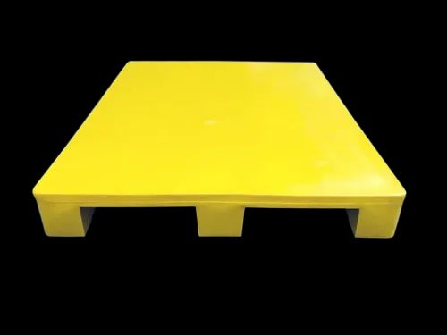 Plastocon Yellow PRP-2226 Roto Molded Plastic Pallet, For Material Handling, Dimension/Size: 1200 X 1200 X 170 Mm