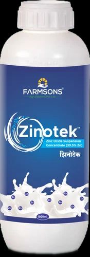 39.5% Liquid ZinoTek Zinc Oxide Suspension Concentrate, For Agriculture, Packaging Size: 500 ml