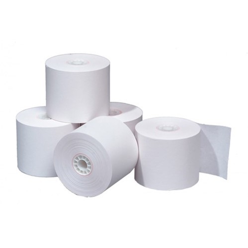 Surya Coats White Jumbo Thermal Paper Roll, GSM: Less than 80