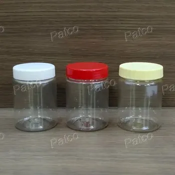 PATCO Transparent Pet Jar For Tea Packaging, Capacity: 100 Grams, Size: 300Ml