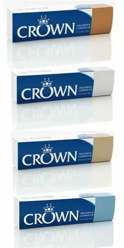 Crown Pink Brass Polishing Compounds, For Metal, Packaging Size: 20 Pcs In A Box