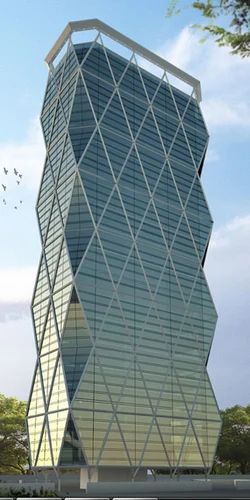 Prawling Glass Tower Real Estate Developer