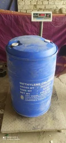 Pure Methylene Chloride (MDC), >99%, Size: 250 kg Drum
