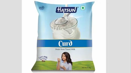 Hatsun Curd Pouch 1kg, for Home Purpose, Good Health