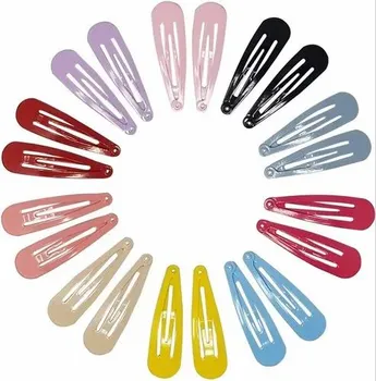 Evogirl Tic Tac Clips Everyday Wear Pestal Colors Snap  Barrettes Multicolored for Women/Girls