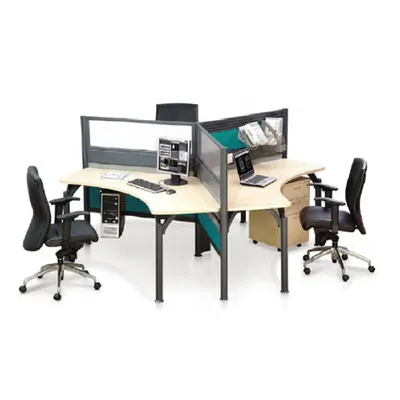 120 Degree Workstation Furniture, For Office