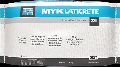 LATICRETE 226 Thick Bed Adhesive, For Construction