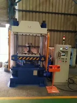 600 x 600 mm Upstroking Compression Moulding Machine, 200 Tons