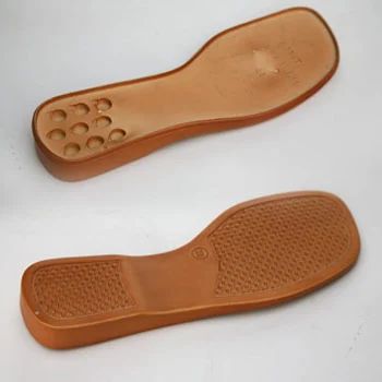 Brown Alert Sole Sandal PU Sole