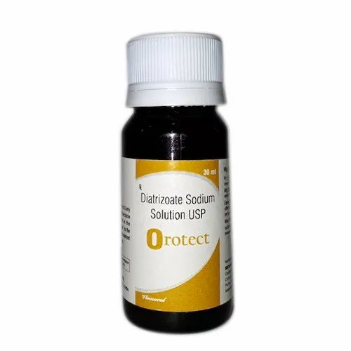 Oral Orotect Diatrizoate Sodium Solution USP, For Hospital, Packaging Size: 30 Ml