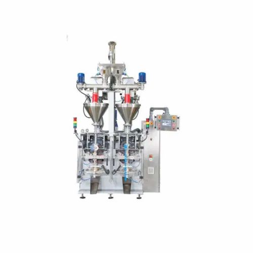 Wraptech MB 25 DH Dual Head Vertical Intermittent Bagger, Automation Grade: Automatic