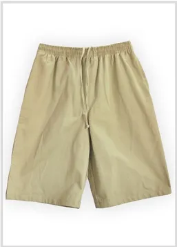 Beige Half Pant Bermuda