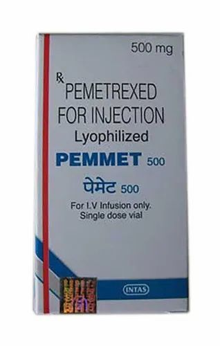 Pemmet 500 500mg Pemetrexed Injection, Intas Pharmaceuticals