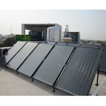 Stainless Steel FPC Solar Water Heater, Tank Volume: 200 lpd