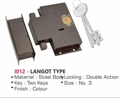 1012-Langot-Type Door Lock