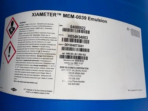 Non-ionic MEM-0039 Emulsion, Grade Standard: Technical Grade, Packaging Size: 200Kgs