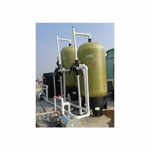 Semi-Automatic And Manual FRP And Mild Steel Water Softener Plant, Auto