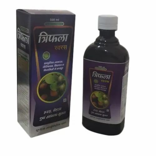 Green Triphala Juice, Pack Type: Plastic Bottle