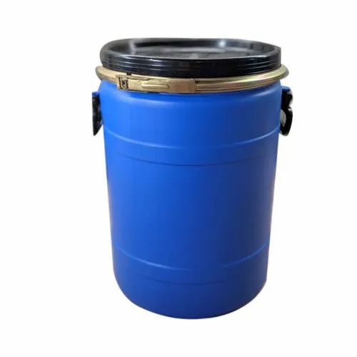 1 38 L Cylindrical HDPE Open Top Drum