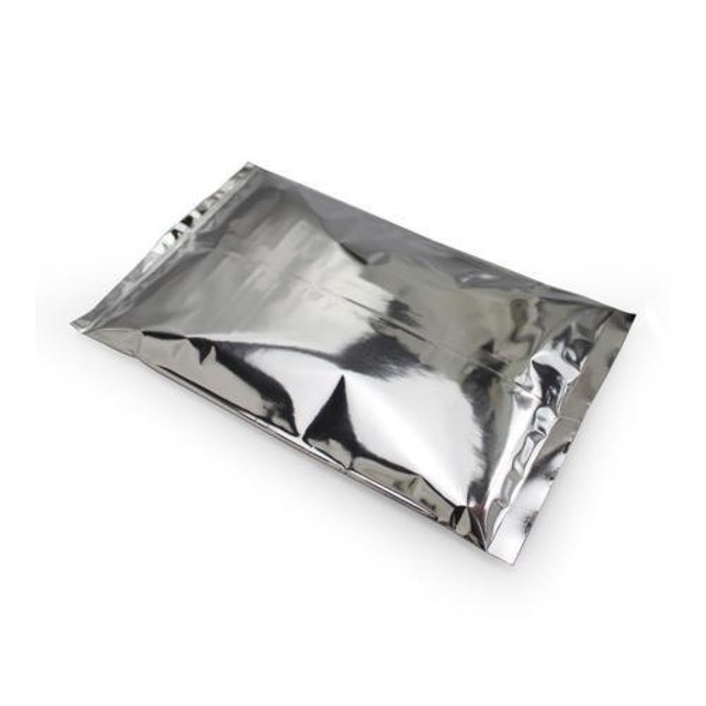 Silver Laminated Aluminium Foil Pouch, Capacity: 150-500 gm