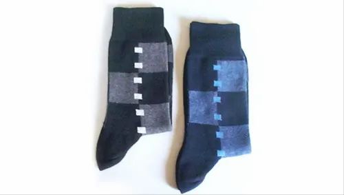 Multicolor Nylon Dress Socks