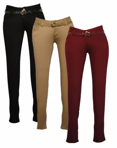 Women Cotton Casual Trousers