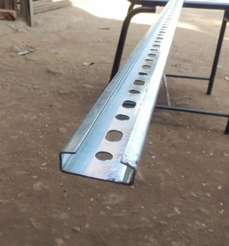 Galvanized Iron Gi Slotted C Channel, For Industrial