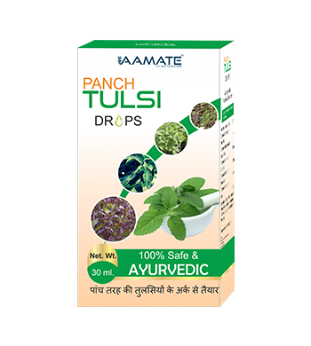 Aamate Panch Tulsi Drops, 30ml