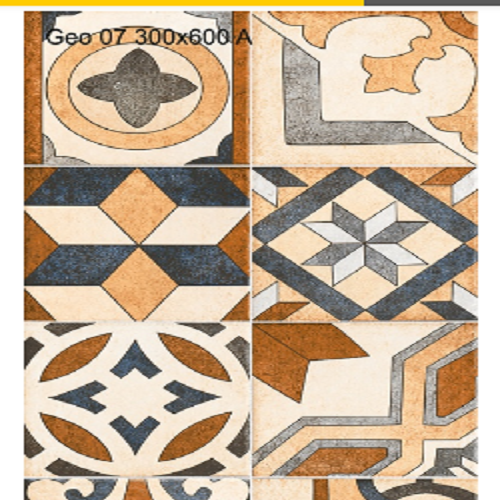 Vitrified Digital Floor Tile, Matte, 1 X 2 Feet