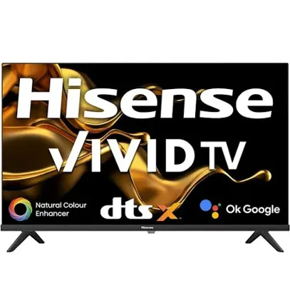 Hisense 108 cm (43 inches) Android 11 Series Full HD Smart Certified Android LED TV 43A4G
