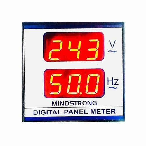 Electric Digital Voltmeter And Frequency Panel Meter