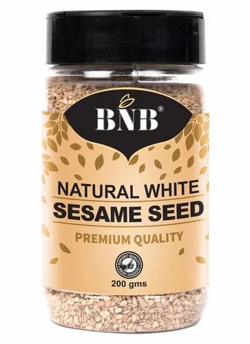 BNB Natural Hulled White Sesame Seeds