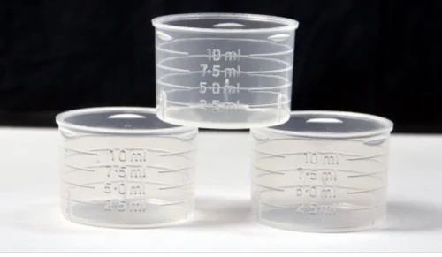 Pp Measuring Caps 10 Ml, Round