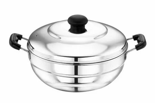 Stainless Steel IB-SS Multi Kadai, For Home